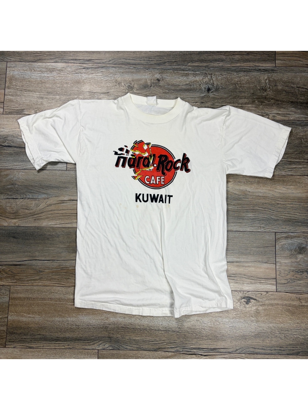 90's Hard Rock Cafe Kuwait white T-shirt